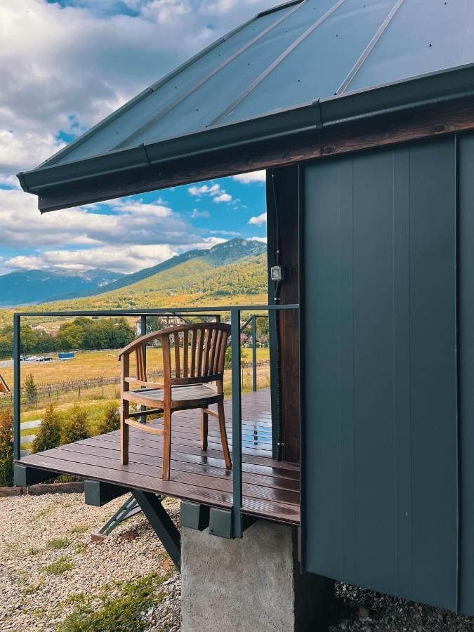 Вилла Bramble Tiny House Зэрнешти Экстерьер фото